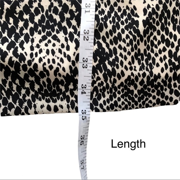 Eliza J Short Sleeve Chic Belted Sash Snakeskin Snake Print Mini Dress 6 petite - Picture 11 of 15